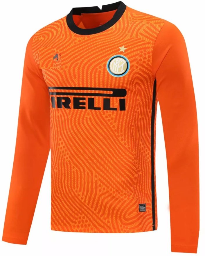 Camisa Inter de Milão 2020 2021 III Third Goleiro manga comprida